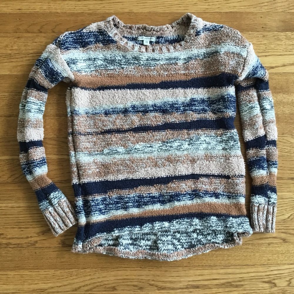 American Eagle Striped Sweater